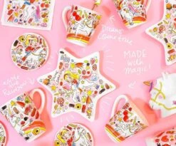 Blond Amsterdam Unicorn Theelepeltjes - 4 Stuks -Woonkeuken Winkel 1200x994