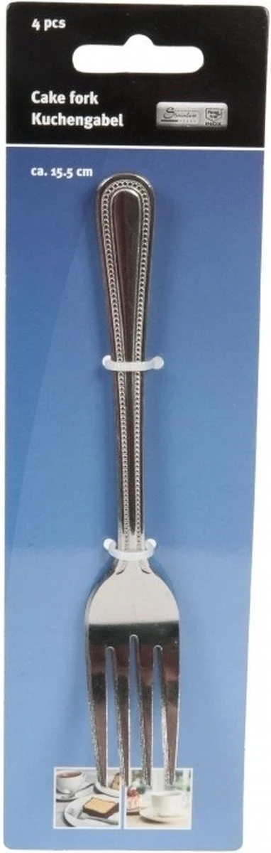 Merkloos 16x Gebaksvorkjes Van Metaal - Vorkjes Voor Gebak/taart - Gebaksvorken/Taartvorkjes 5 Merkloos 16x Gebaksvorkjes Van Metaal - Vorkjes Voor Gebak/taart - Gebaksvorken/Taartvorkjes - Afbeelding 3