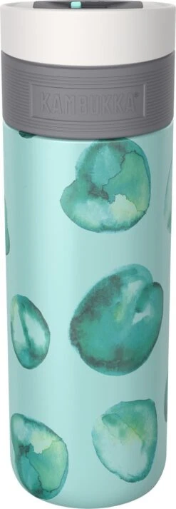 Kambukka Etna Thermosbeker 500 Ml - Makkelijk Reinigen - Lekvrije Koffiebeker - Eucalyptus Leaves -Woonkeuken Winkel 416x1200