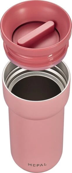 Mepal Isoleerbeker Ellipse 375 Ml – Houdt Je Drankje 4 Uur Warm En 8 Uur Koud – Nordic Pink – Koffiebeker To Go – Lekdicht – Thermosbeker -Woonkeuken Winkel 498x1200