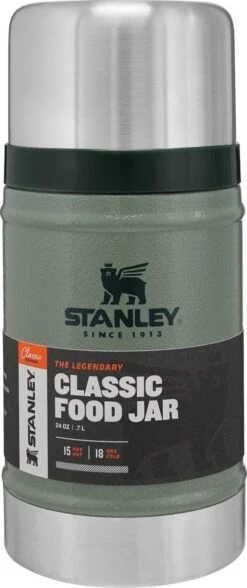 Stanley The Legendary Classic Food Jar 0,7L - Thermosfles - Hammertone Green -Woonkeuken Winkel 504x1200 2