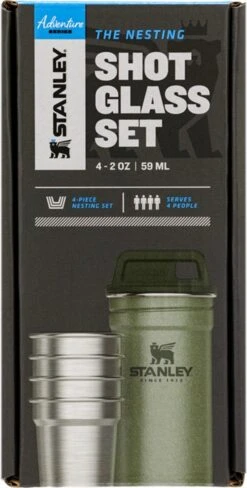 Stanley The Nesting Shot Glass Set - Hammertone Green -Woonkeuken Winkel 608x1200 1