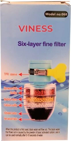 VINESS Waterfilter - Kraanfilter - Drinkwaterfilter - Waterzuivering - Waterbesparend - Duurzaam - Roze 17 VINESS Waterfilter - Kraanfilter - Drinkwaterfilter - Waterzuivering - Waterbesparend - Duurzaam - Roze -Woonkeuken Winkel 608x1200