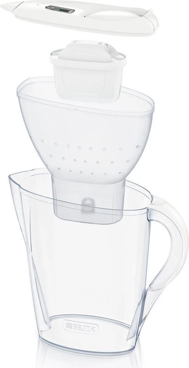 BRITA - Waterfilterkan Marella Cool - Wit - 2,4L + 12 MAXTRA+ Waterfilterpatronen 15 BRITA - Waterfilterkan Marella Cool - Wit - 2,4L + 12 MAXTRA+ Waterfilterpatronen - Afbeelding 13