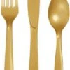 Merkloos Bestek Glittering Gold - 24 Stuks -Woonkeuken Winkel 644x1200
