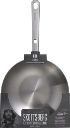 Skottsberg Wok Stainless Steel 28 Cm Roestvrijstaal 19 Skottsberg Wok Stainless Steel 28 Cm Roestvrijstaal -Woonkeuken Winkel 662x1200