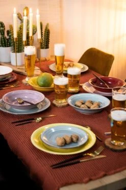 Tavola - Diepe Borden - Kleurrijk - Ø21cm - (6 Stuks) 15 Tavola - Diepe Borden - Kleurrijk - Ø21cm - (6 Stuks) -Woonkeuken Winkel 799x1200 18