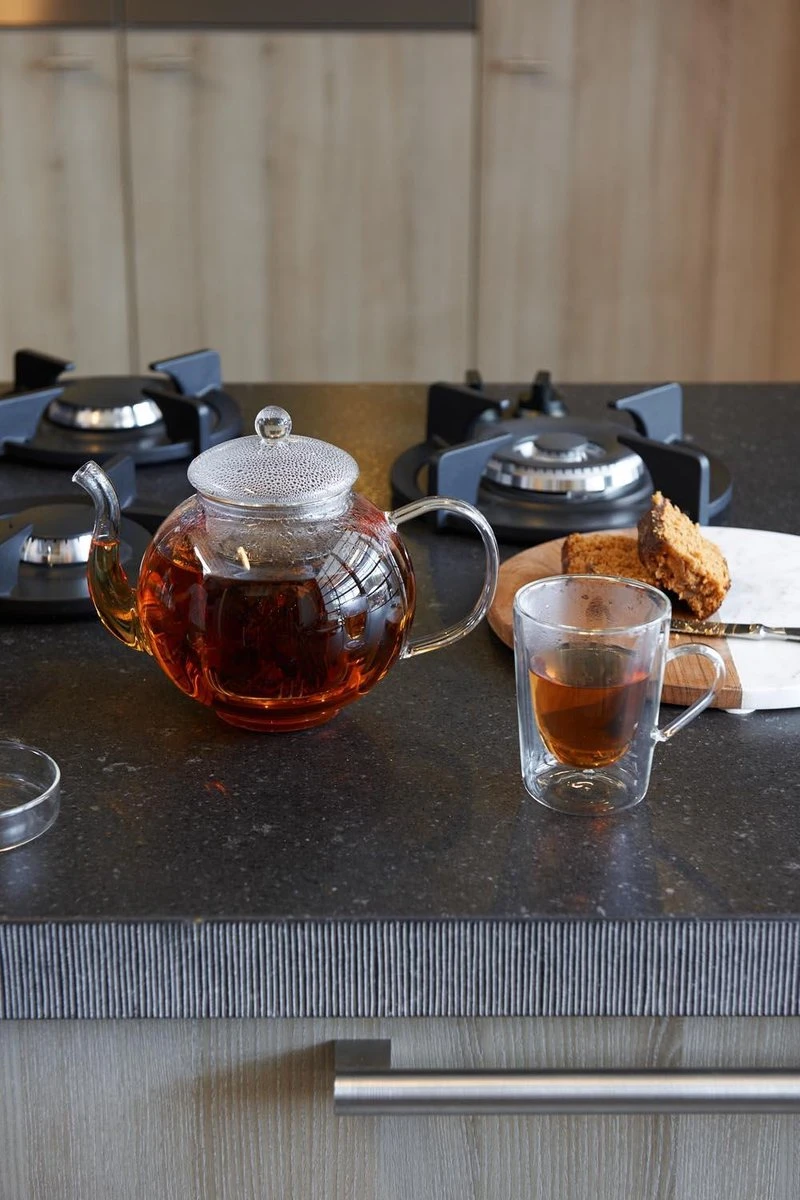 Bredemeijer - Theepot Verona 1,5L Enkelwandig Glas 7 Bredemeijer - Theepot Verona 1,5L Enkelwandig Glas - Afbeelding 5