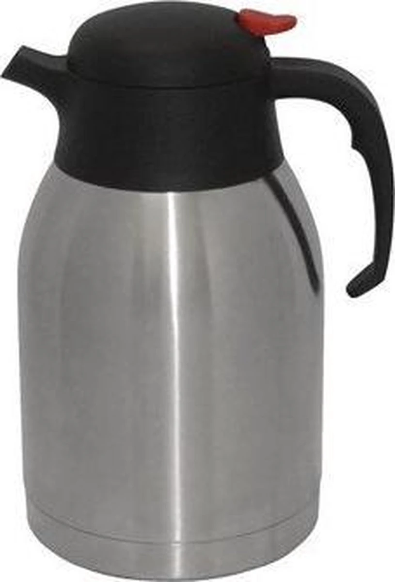 2L Thermoskan / Isoleerkan Olympia - RVS - 2 Liter - Dubbelwandig 4 2L Thermoskan / Isoleerkan Olympia - RVS - 2 Liter - Dubbelwandig - Afbeelding 2