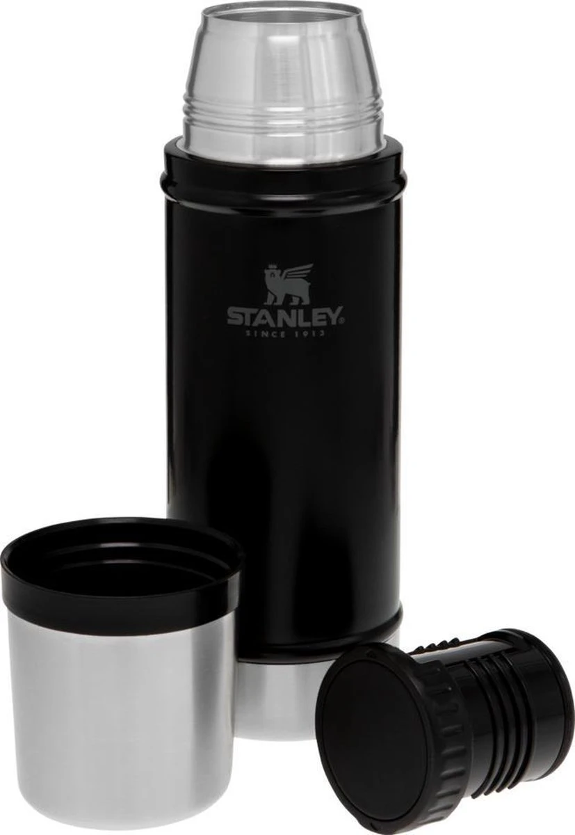 Stanley The Legendary Classic Bottle 0,47L - Thermosfles - Matte Black 14 Stanley The Legendary Classic Bottle 0,47L - Thermosfles - Matte Black - Afbeelding 12