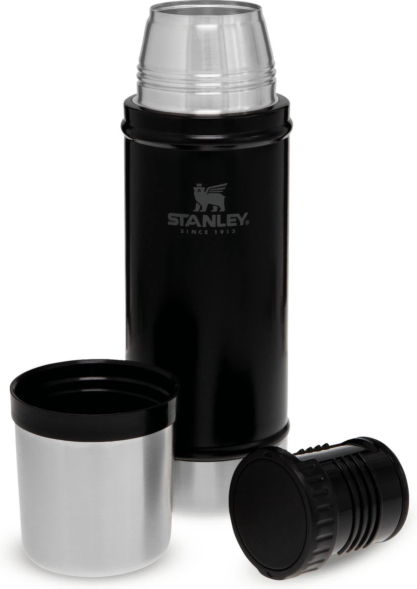 Stanley The Legendary Classic Bottle 0,47L - Thermosfles - Matte Black 7 Stanley The Legendary Classic Bottle 0,47L - Thermosfles - Matte Black - Afbeelding 5