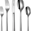 Sola Bestekset Montreux - Modern - 12 Persoons - 100 Delig - Zilverwit Edelstaal 18/10 - RVS - Zilver -Woonkeuken Winkel 894x1200