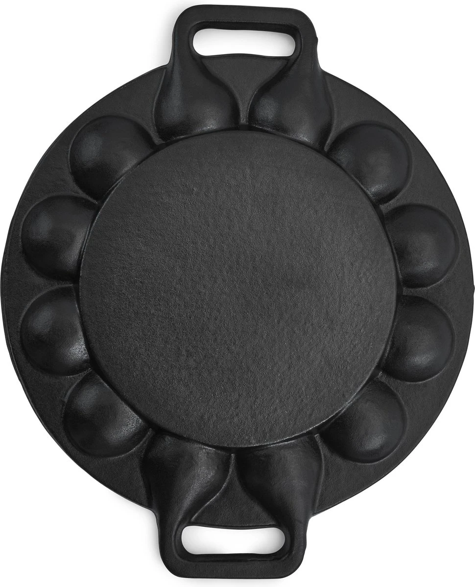 Inno Cuisinno Poffertjespan - Ø 24 Cm - Zwart 7 Inno Cuisinno Poffertjespan - Ø 24 Cm - Zwart - Afbeelding 5