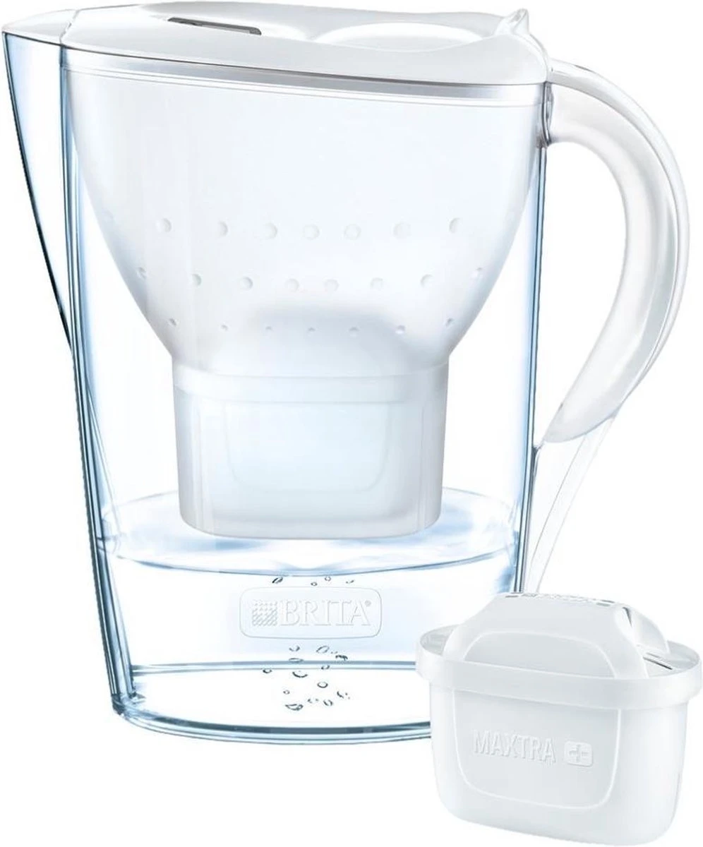 BRITA - Waterfilterkan Marella Cool - Wit - 2,4L + 12 MAXTRA+ Waterfilterpatronen 16 BRITA - Waterfilterkan Marella Cool - Wit - 2,4L + 12 MAXTRA+ Waterfilterpatronen - Afbeelding 14